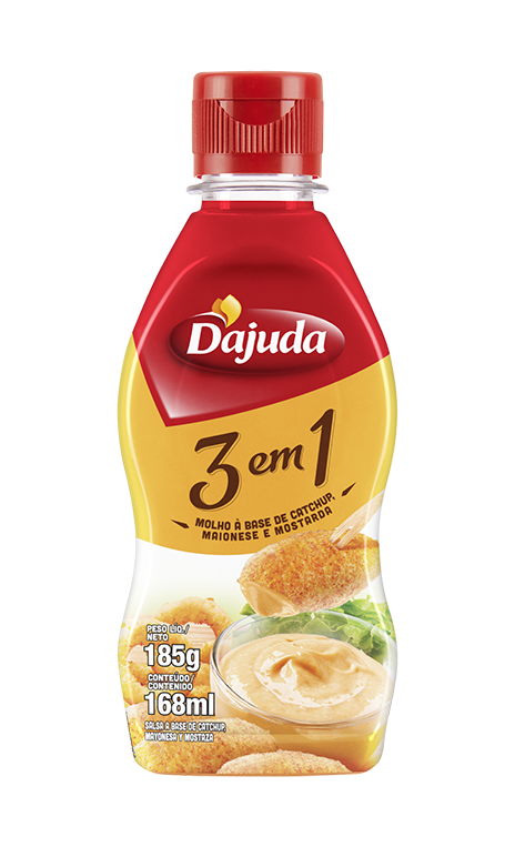 3 em 1 D'ajuda — Frasco 185 g