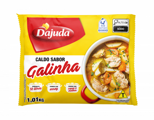 Caldo de Galinha D'ajuda — Pacote 1,01 kg
