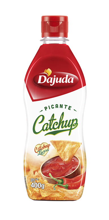 Catchup Picante D'ajuda — Frasco 400 g
