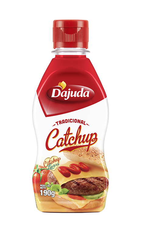 Catchup Tradicional D'ajuda — Frasco 190 g