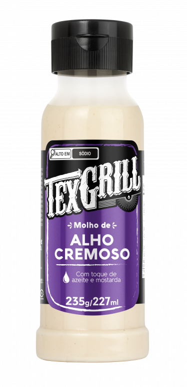 Molho de Alho Cremoso Texgrill — Pet 235 g