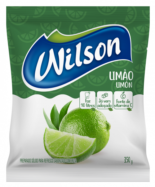 Refresco em Pó Limão Wilson — Caixa 350 g