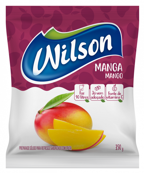 Refresco em Pó Manga Wilson — Caixa 350 g