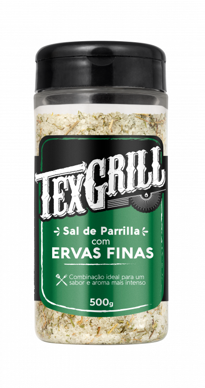 Sal de Parrilla Ervas Finas Texgrill — Pote 500 g