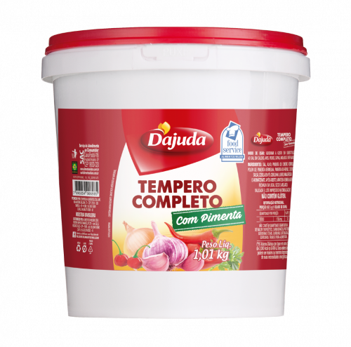 Tempero Completo com Pimenta D'ajuda — Pote 1,01 kg